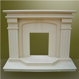 Stone Fireplace,Marble Fireplace Design,Yellow Marble Fireplace Surround