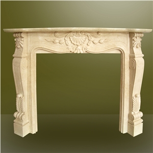 Stone Fireplace,Marble Fireplace Design,Yellow Marble Fireplace Surround