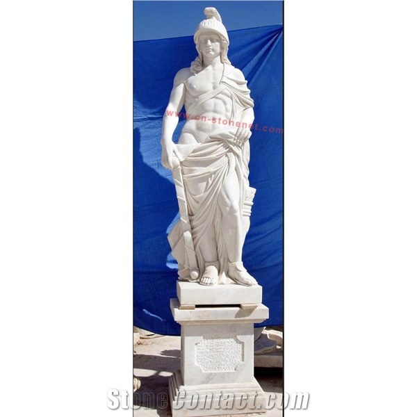 White Marble Sculpture,Classic Garden Life Size Greek Statues from