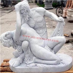 White Marble Statues,Carved Natural Stone Sculpture-Figure Sculpture