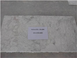 Venato Dark Marble Standard Slabs & Tiles, Greece White Marble