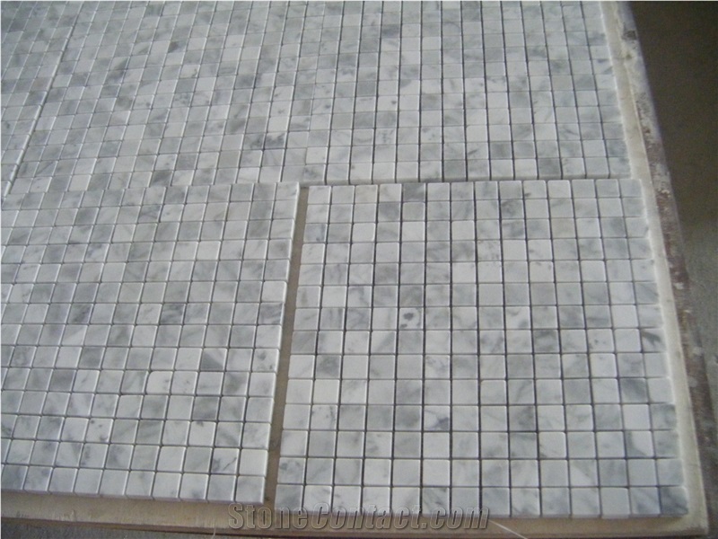 Calacatta White Marble Mosaic