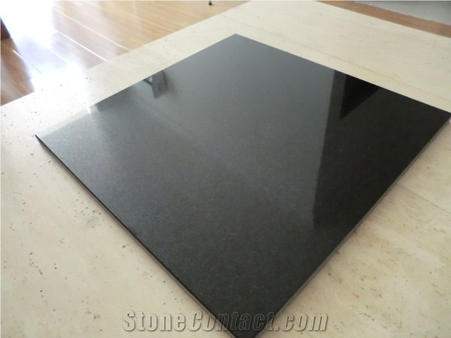 New Shanxi Black Granite Polished Tiles