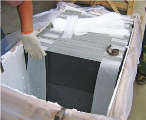 Shanxi Absoltue Black Granite Slabs Tiles,Shanxi Province Stone Factory
