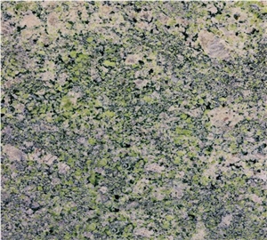 Green Rose Granite Slab