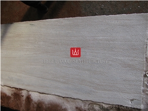 White Quartzite Bushhammed Surface Tiles, China White Quartzite Slabs & Tiles