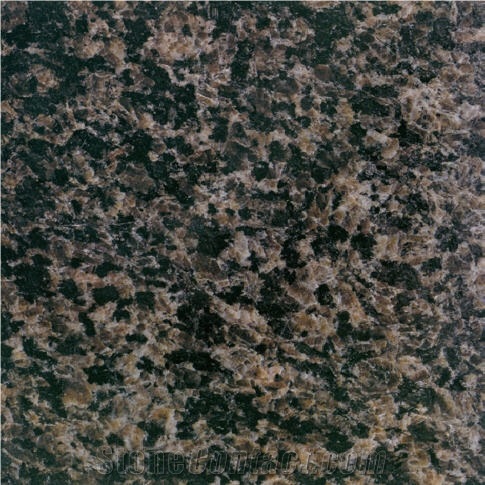 Bamboo Leafage Black Granite Slabs & Tiles, China Black Granite