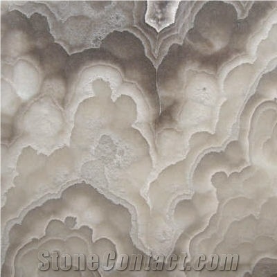 Cloudy Onyx Slabs & Tiles, Mexico Grey Onyx