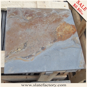 Slate Tiles, Slate Floor Tile on Sale, Multicolor Slate Tiles
