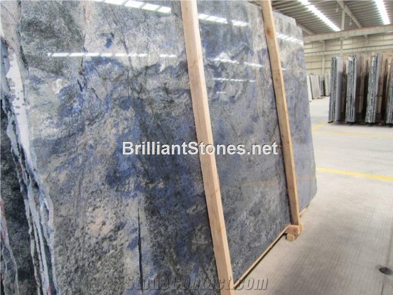 Brazil Azul Bahia Granite Slab,Natural Luxury Granite Slab