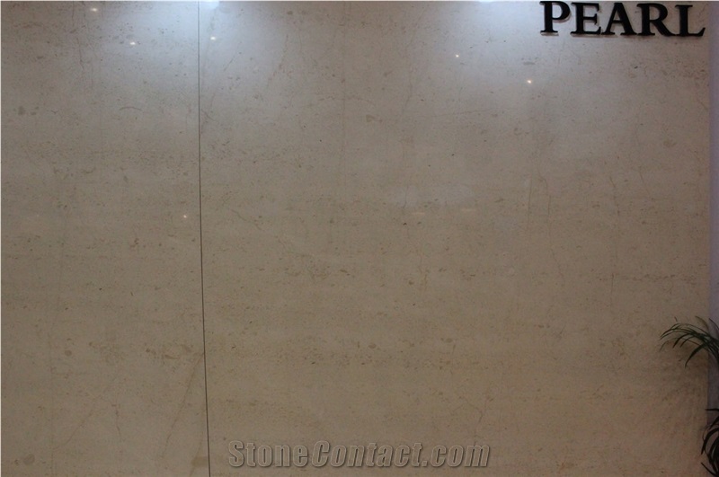 Royal Pearl Marble Slabs, Turkey Beige Marble