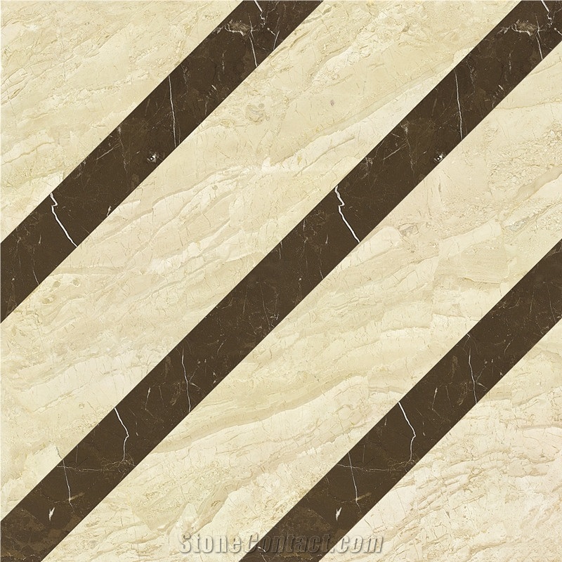 Marble Magic Tiles, Carnival Brown and Amasya Beige Marble Tiles