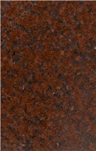 Ruby Red Granite (Polished) Slabs & Tiles, India Red Granite