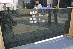 Blue in the Night Granite Slabs, Angola Blue Star Granite