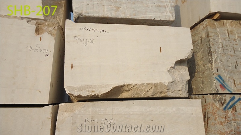 Sun Tippi/Sol Beige Limestone Blocks Shb-207, Beige Limestone