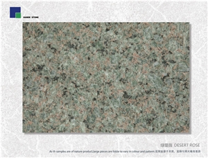 Desert Rose Granite Slabs & Tiles,China Green Granite