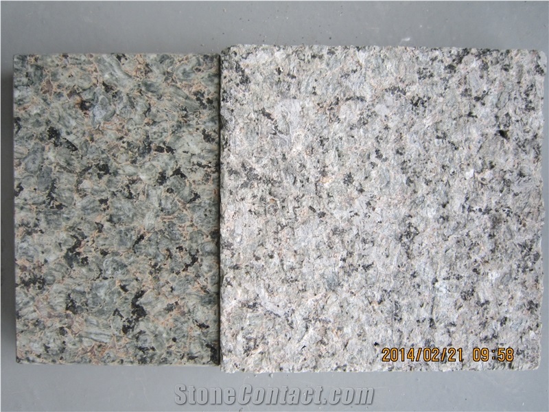 Desert Rose Granite Slabs & Tiles,China Green Granite