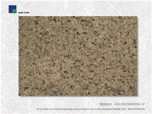 Golden Diamond 1# Slabs & Tiles,China Yellow Granite