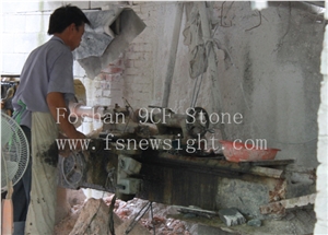 G681 Granite Balustrade 60x10x10 cm Round