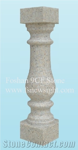 G681 Granite Balustrade/Handrail 60x12x12 cm Square(1h6012), Natural White Granite Handrail