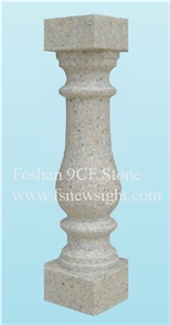 G681 Granite Balustrade/Handrail 60x12x12 cm Square(1h6012), Natural White Granite Handrail