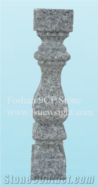 Granite Balustrade/Handrail 60x11x11 cm Square (Surface:Brushed, No.:6h6011)