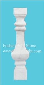 White Marble Balustrade/Handrail 60x15x10 cm Square (Ya1510)