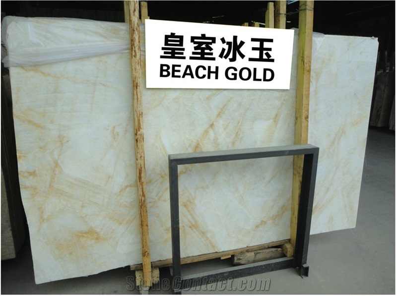 Beach Gold Onyx Slabs & Tiles, Italy Beige Onyx