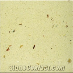 Dianbei Yellow Artificial Stone Slabs & Tiles
