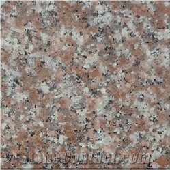 Peach Blossom Red Slabs & Tiles, China Red Granite
