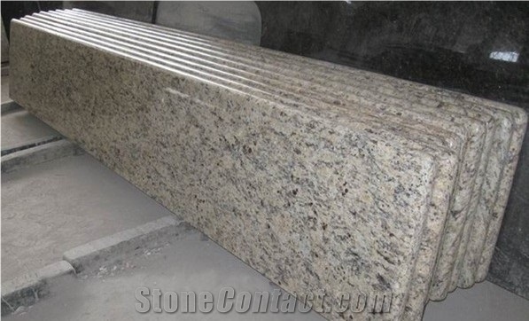 Giallo Cecilia Granite Countertop, Yellow Granite Countertops