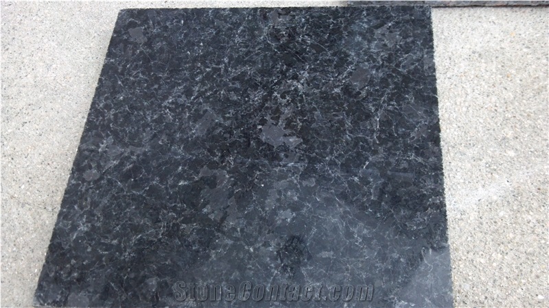 Imported Angola Black Granite Slabs & Tiles