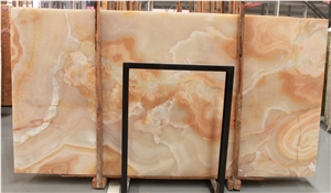 Imported Cloudy Onxy Slabs & Tiles, Iran White Onyx