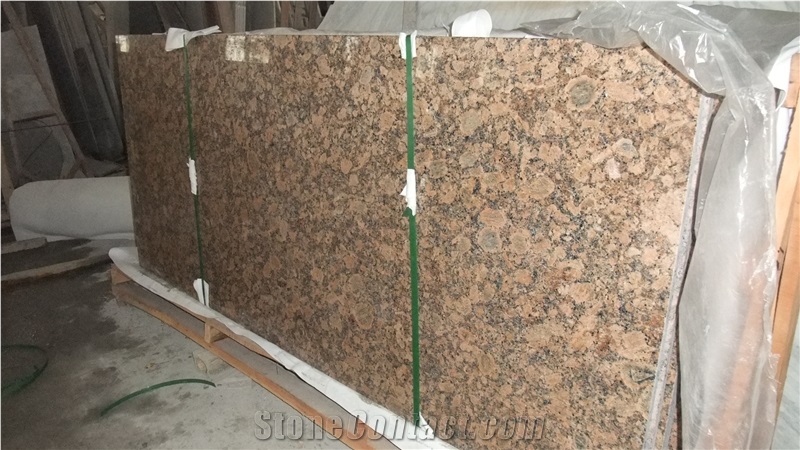 Imported Giallo Fiorito Countertop, Yellow Granite Countertops