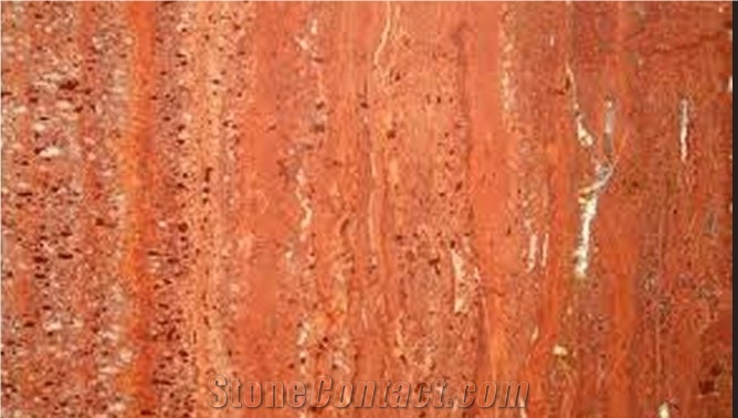 Imported Red Travertine Slabs & Tiles, Iran Red Travertine