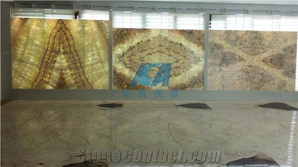 Bauhinia Jade Onyx Slabs & Tiles , China Polished Onyx, Onyx Wall Tiles,Onyx Covering,Onyx Stone Flooring