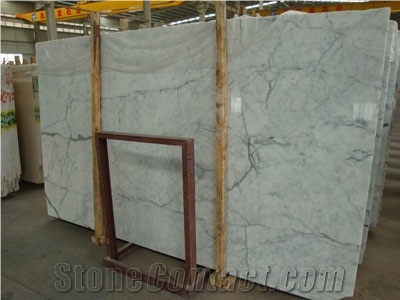Bianco Carrara White Marble, Italian White Marble Elegant