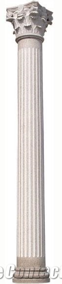 Solid Roman Granite Pillar, Custom Stone Columns Building