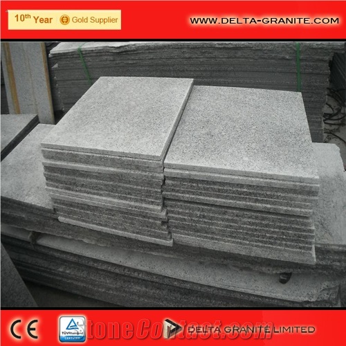 Flamed Grey Granite Paving Stone with Factory Slabs & Tiles, China Grey Granite