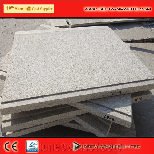 Flamed Shandong Grey Granite Tiles with Ce and Iso9001