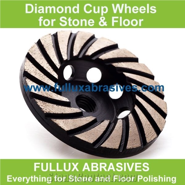 Diamond Cup Wheels for Stone and Concrete Floors