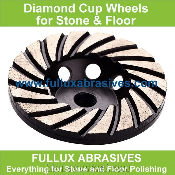 Diamond Cup Wheels for Stone and Concrete Floors