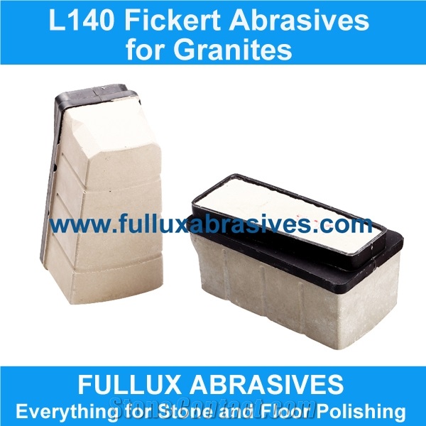 L140 Magnesite Fickert Abrasive Stone For Granite Polishing From