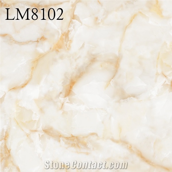Jade Texture Ceramic/Porcelain Floorings(Lm8102), Porcelain/Ceramic Ceramic Tiles, Beige Ceramic Tiles