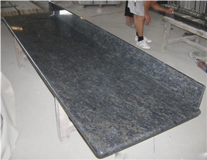 Precut Batteryfly Blue Stone Granite Countertops for Kitchen, Vanity Top, Bar Tops, Worktops