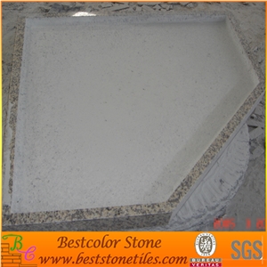 Tiger Skin Yellow Granite Stone Shower Panel, Shower Tray Tile