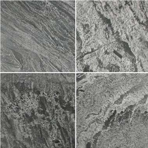 Badnor Silver Grey Slate Stone Slabs & Tiles, India Grey Slate
