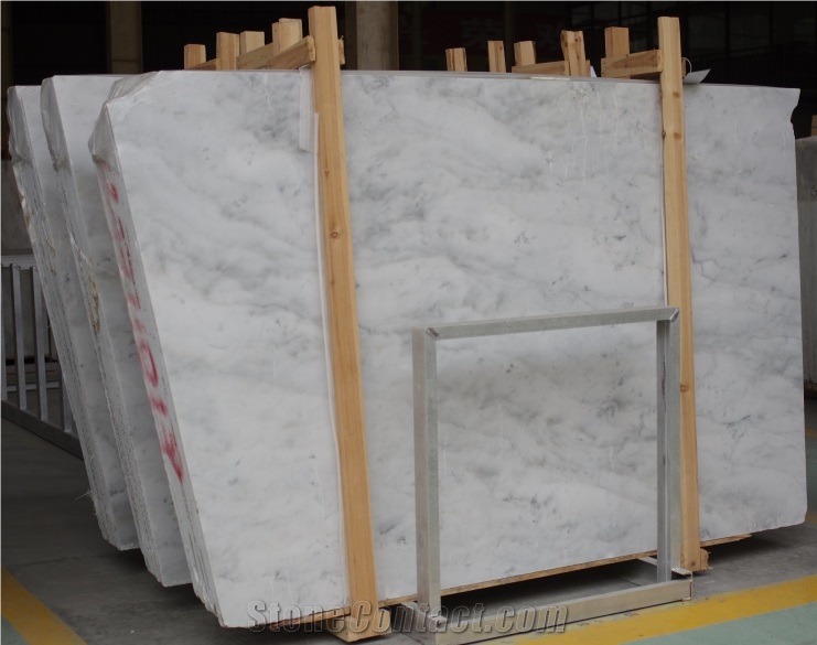 Yunnan White Marble Slabs with Messy Veins, China White Marble