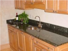 Malachite Green Granite Kitchen Countertops