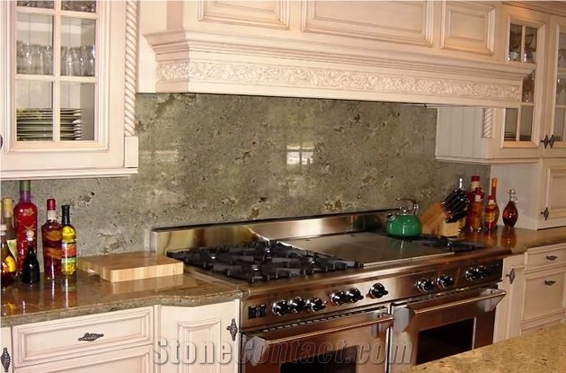 Meerschaum Green Granite Kitchen Countertops